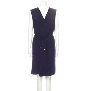 Magasconi 100% silk blue dress